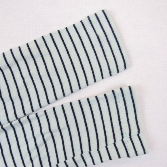 Gap The Bowery Super Soft Long Sleeve T-Shirt Striped Women's Size XS - Picture 3 of 4